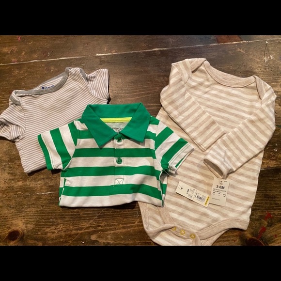 STRIPES bundle!! size 3-6 mos - Picture 1 of 5